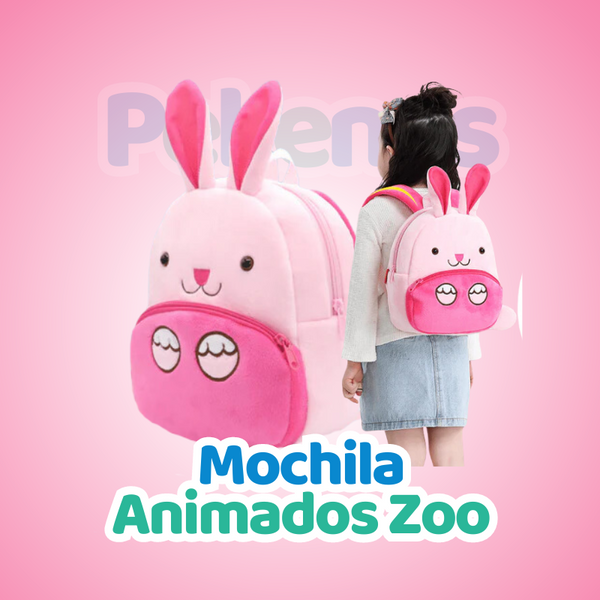 Mochila Animados Zoo Kids