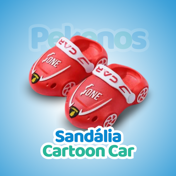 Sandália Infantil Cartoon Car